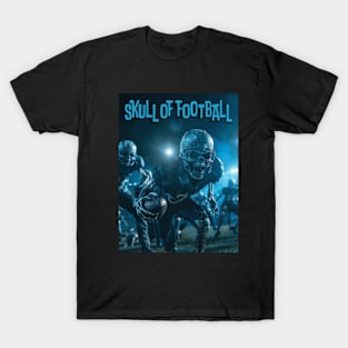 Skull of Football T-Shirt